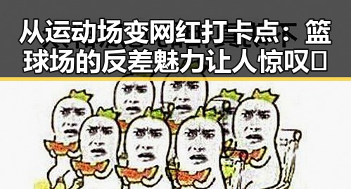 从运动场变网红打卡点：篮球场的反差魅力让人惊叹🤔