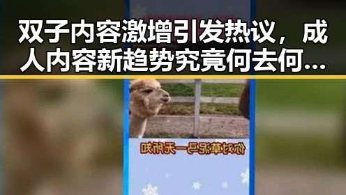 双子内容激增引发热议，成人内容新趋势究竟何去何从？